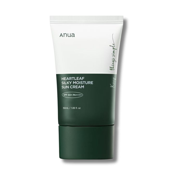 ANUA Heartleaf Silky Moisture Sun Cream SPF 50+ PA++++ - Image 3