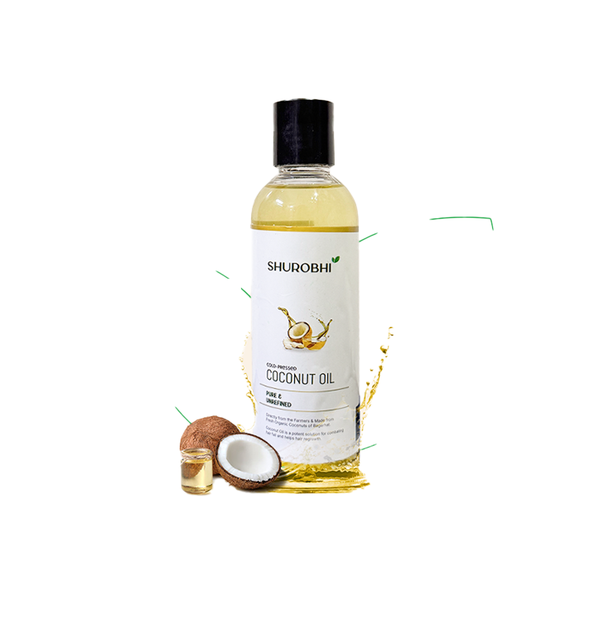Shurobhi Pure Coconut Oil For Men & Women